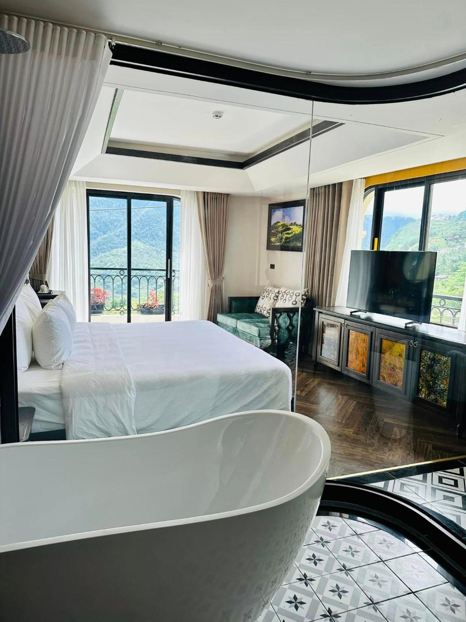 Fansipan View Hotel Sa Pa Buitenkant foto